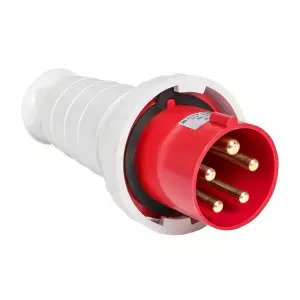 ЭЛМАКС - Вилка 035 3Р+РЕ+N 63А 380В IP67 EKF элмакс, электротехника, кабель, светотехника, elmax.pro