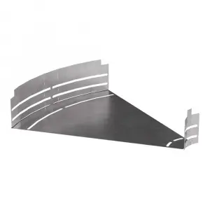 Угол горизонтальный изменяемый 0-45 градусов Стандарт 500х100 Промрукав