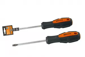 ЭЛМАКС - Отвертка шлицевая двухкомпонентная, CR-V тип SL4.0x75, серия "Алмаз" TDM элмакс, электротехника, кабель, светотехника, elmax.pro