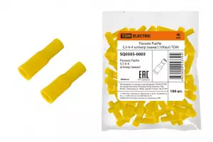 ЭЛМАКС - Разъем РшИм 5,5-6-4 штеккер (мама) (100шт) TDM элмакс, электротехника, кабель, светотехника, elmax.pro