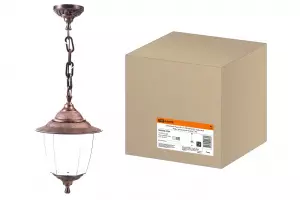 ЭЛМАКС - Светильник Прага Эл-11-70М 60 Вт Е27 подвесной медь, прозрачный плафон TDM элмакс, электротехника, кабель, светотехника, elmax.pro