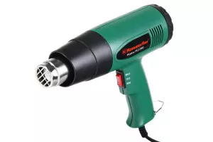 ЭЛМАКС - HLG2000 Фен техн. HAMMER 2000Вт 450/600С 300/500л/мин насадки, тепл.защита элмакс, электротехника, кабель, светотехника, elmax.pro