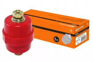 ЭЛМАКС - Изолятор SM40 силовой Н40хD40хМ10мм с болтом TDM элмакс, электротехника, кабель, светотехника, elmax.pro