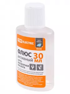 ЭЛМАКС - Флюс активный ОК, ортофосфорная кислота, 30 мл, серия "Алмаз" TDM элмакс, электротехника, кабель, светотехника, elmax.pro