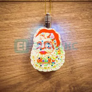 ЭЛМАКС - Фигурка подвесная "Санта Клаус" RGB 8*6 см элмакс, электротехника, кабель, светотехника, elmax.pro