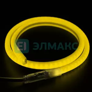 ЭЛМАКС - Гибкий Неон LED SMD, форма - D, жёлтый, 120 LED/м, бухта 100м элмакс, электротехника, кабель, светотехника, elmax.pro