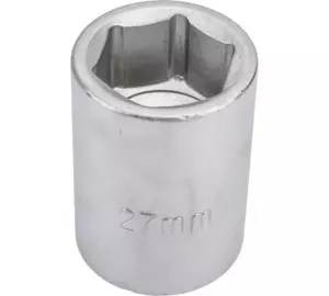 Головка 6-гранная, 1/2, 27 мм