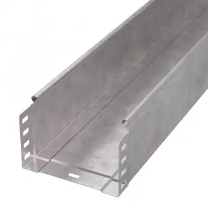 Лоток неперфорированный Стандарт HDZ 150х100х3000 (0,7 мм) (6 м/уп) Промрукав