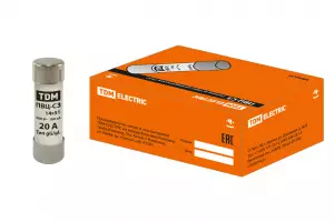 ЭЛМАКС - Плавкая вставка ПВЦ-С3 14х51 20А TDM элмакс, электротехника, кабель, светотехника, elmax.pro