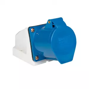 ЭЛМАКС - Розетка 113 2Р+РЕ 16А 220В IP44 EKF элмакс, электротехника, кабель, светотехника, elmax.pro