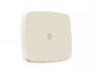 ЭЛМАКС - Лицевая панель OMEGA (Бежевый матовый) для 1-клавишных выключателей с подсветкой QUANT OP3220 элмакс, электротехника, кабель, светотехника, elmax.pro