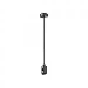 Крепление потолочное Medium 300мм с вводом питания Flarity черный