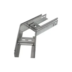 Угол горизонтальный 45 градусов лестничный 400х150 (1,2 мм) Промрукав Угол горизонтальный 45 градусов лестничный 400х150 (1,2 мм) Промрукав