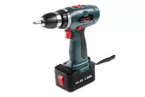 ЭЛМАКС - ACD144C Дрель аккум. HAMMER 14.4В 2x1.5Ач 10мм 0-350/0-1200об/мин, зарядка 1ч, кейс элмакс, электротехника, кабель, светотехника, elmax.pro