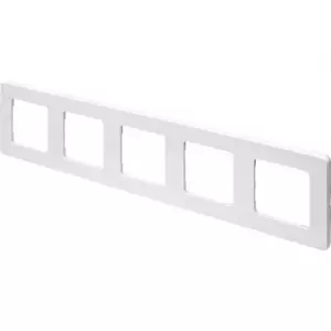 ЭЛМАКС - Рамка 5п Белый Inspiria Legrand элмакс, электротехника, кабель, светотехника, elmax.pro