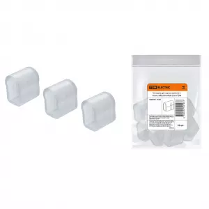 ЭЛМАКС - Заглушка для одностороннего неона SMD5050-RGB-220 В TDM элмакс, электротехника, кабель, светотехника, elmax.pro