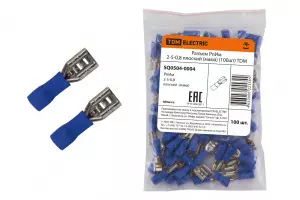 ЭЛМАКС - Разъем РпИм 2-5-0,8 плоский (мама) (100шт) TDM элмакс, электротехника, кабель, светотехника, elmax.pro