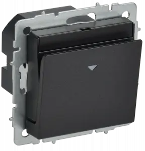 ЭЛМАКС - BRITE Выключ. карточный 30А ВС10-1-8-БрЧ черн. IEK элмакс, электротехника, кабель, светотехника, elmax.pro