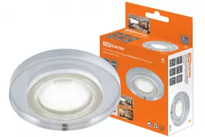 ЭЛМАКС - Светильник встраиваемый СВ 03-05 MR16 50Вт G5.3 зеркальный/хром TDM элмакс, электротехника, кабель, светотехника, elmax.pro