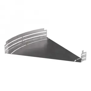 Угол горизонтальный изменяемый 0-45 градусов Стандарт 600х80 Промрукав