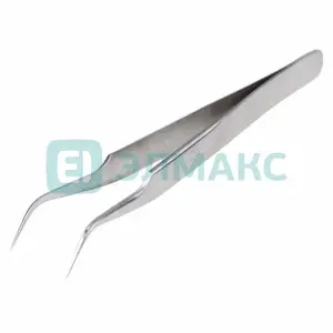 ЭЛМАКС - Пинцет изогнутый, узкий 125 мм (блистер) REXANT элмакс, электротехника, кабель, светотехника, elmax.pro