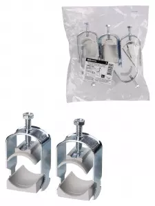 ЭЛМАКС - Зажим кабельный для С-профиля, диаметр кабеля 30-38 мм TDM элмакс, электротехника, кабель, светотехника, elmax.pro