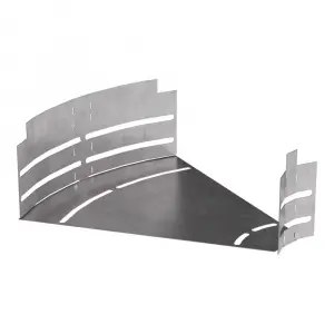 Угол горизонтальный изменяемый 0-45 градусов Стандарт 300х100 Промрукав