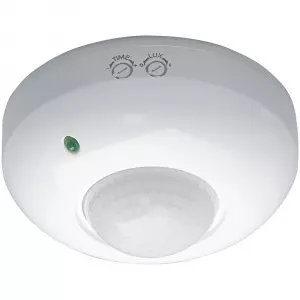 ЭЛМАКС - Датчик движения и освещенности 1200W 6m 120°(гориз.) 360°(верт.) белый SEN5/LX20B элмакс, электротехника, кабель, светотехника, elmax.pro