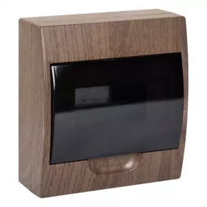 ЭЛМАКС - ЩРН-П- 8 темное дерево IP41 EKF PROxima элмакс, электротехника, кабель, светотехника, elmax.pro