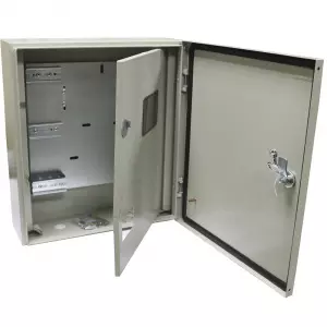 ЭЛМАКС - ЩУ-3ф/1-1-6 IP66 (2 двери) (445х400х150) TDM элмакс, электротехника, кабель, светотехника, elmax.pro