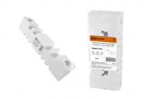 ЭЛМАКС - Изолятор шинный плоский ИШП для шин 5 и 10 мм 180 мм TDM элмакс, электротехника, кабель, светотехника, elmax.pro