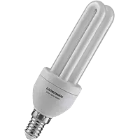 Лампа энергосберегающая КЛЛ-3U-18Вт-6500К–Е14 Электростандарт Лампа энергосберегающая КЛЛ-3U-18Вт-6500К–Е14 Электростандарт