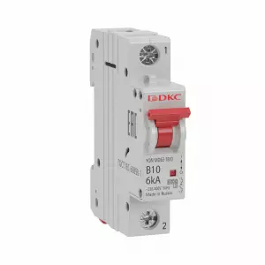 Авт. выкл. модульный YON MD63 1P 20А D 6kA