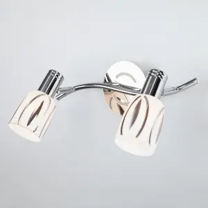 ЭЛМАКС - Настенный светильник 20113/2 хром элмакс, электротехника, кабель, светотехника, elmax.pro