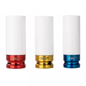 Набор головок ударных Deli DL2003Q 3 шт 17/19/21 мм Сталь Cr-Mo, пластиковый кейс