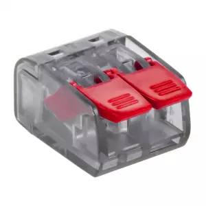 ЭЛМАКС - Клемма СМК 221-412 2 отверстия 0.2-4.0 мм2 (100шт.) EKF элмакс, электротехника, кабель, светотехника, elmax.pro