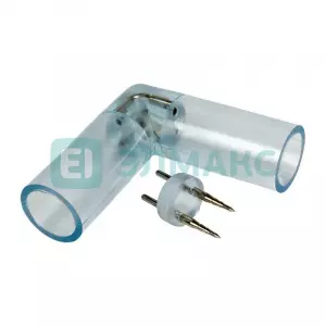 ЭЛМАКС - Муфта L - коннектор для дюралайта LED 2W ∅13мм элмакс, электротехника, кабель, светотехника, elmax.pro