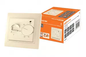 ЭЛМАКС - Термостат для теплых полов ТТП 16А 250В с датчиком 3м "Таймыр" сл. кость TDM элмакс, электротехника, кабель, светотехника, elmax.pro