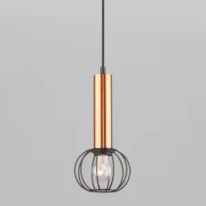 ЭЛМАКС - Подвесной светильник 50178/1 черный/бронза элмакс, электротехника, кабель, светотехника, elmax.pro