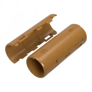 Муфта разборная d25 мм бук (40шт/640шт уп/кор) Промрукав Муфта разборная d25 мм бук (40шт/640шт уп/кор) Промрукав