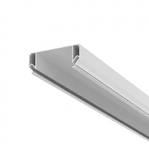 Алюминиевый профиль ниши скрытого монтажа в натяжной потолок 99x40