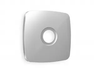 ЭЛМАКС - Лицевая панель OMEGA (Серебро глянец) для TV розетки QUANT OP4130 элмакс, электротехника, кабель, светотехника, elmax.pro