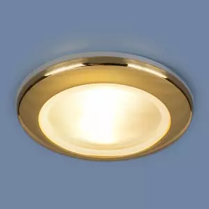 Влагозащищенный точечный светильник 1080 MR16 GD золото