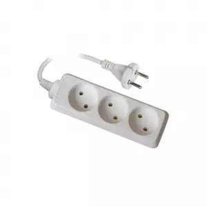 ЭЛМАКС - S-CD3-5 Удлинитель Uniel серии Стандарт, б/з, 3 гн., шнур 5 м элмакс, электротехника, кабель, светотехника, elmax.pro