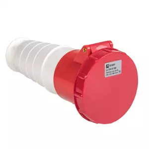 ЭЛМАКС - Розетка 234 3Р+РЕ 63А 380В IP67 EKF элмакс, электротехника, кабель, светотехника, elmax.pro