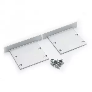 ЭЛМАКС - Профиль алюминиевый "Линии света" встраиваемый с крепежами, серебро, CAB255 с матовым экраном, 2 заг элмакс, электротехника, кабель, светотехника, elmax.pro