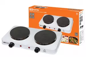 ЭЛМАКС - Электроплитка двухконф. ЭПД2 230 В, 2х1 кВт, диск, TDM элмакс, электротехника, кабель, светотехника, elmax.pro