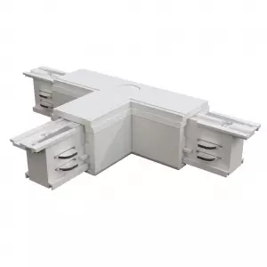 Коннектор Т-образный правый Trinity белый