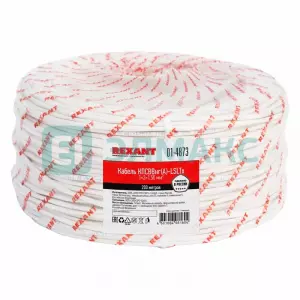 ЭЛМАКС - Кабель для пожарной сигнализации REXANT КПСВВнг(А)-LSLTx 1x2x1,50 мм², бухта 200 м элмакс, электротехника, кабель, светотехника, elmax.pro