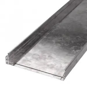 Лоток неперфорированный Стандарт 500х80х3000 (1,0 мм) (6 м/уп) Промрукав